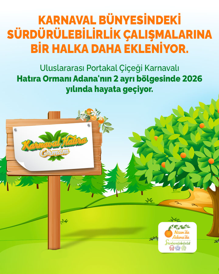 Karnaval ruhu bu yıl doğaya da hayat veriyor!