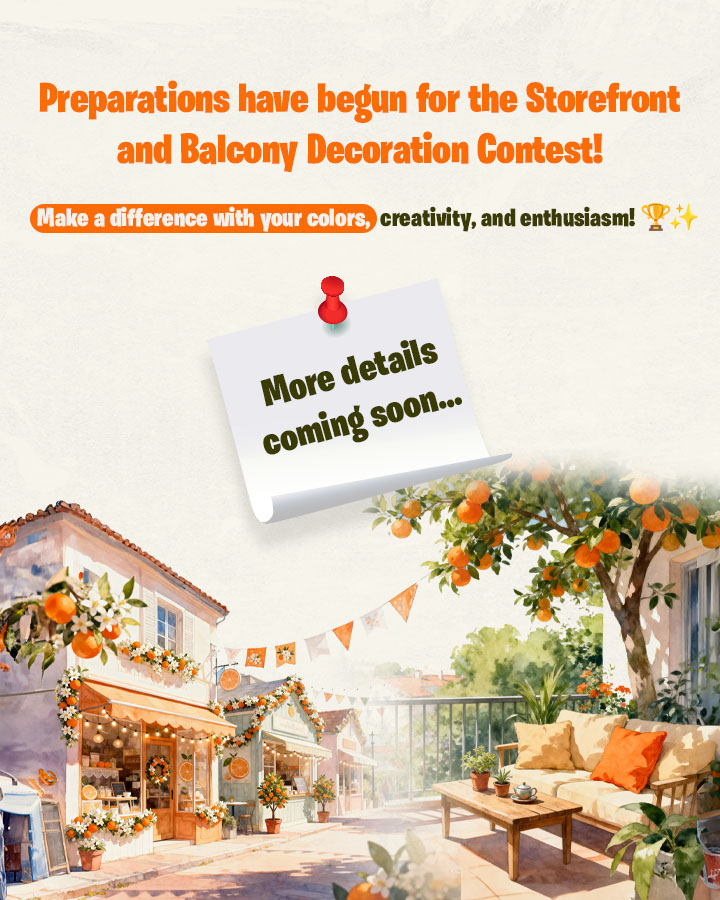 Vitrin ve Balkon Süsleme Yarışması