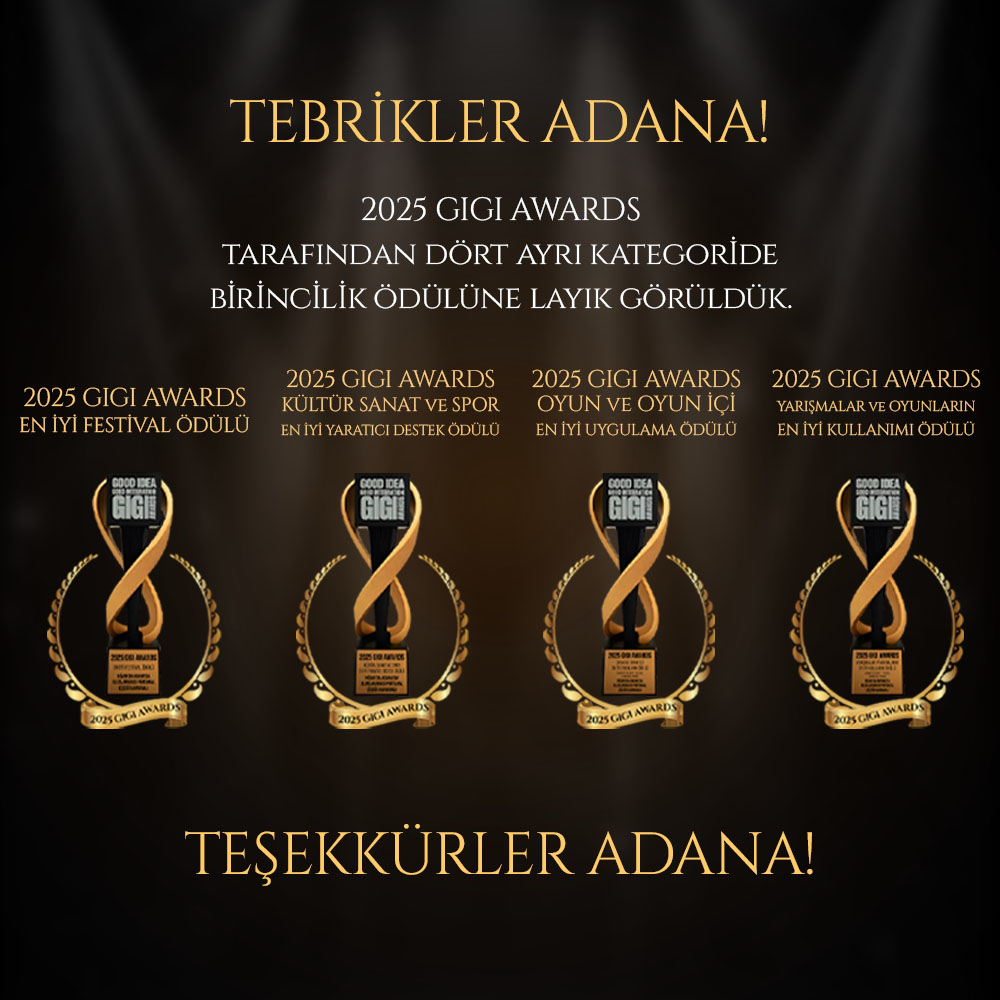 2025 GIGI  Awards | Nisan'da Adana'da