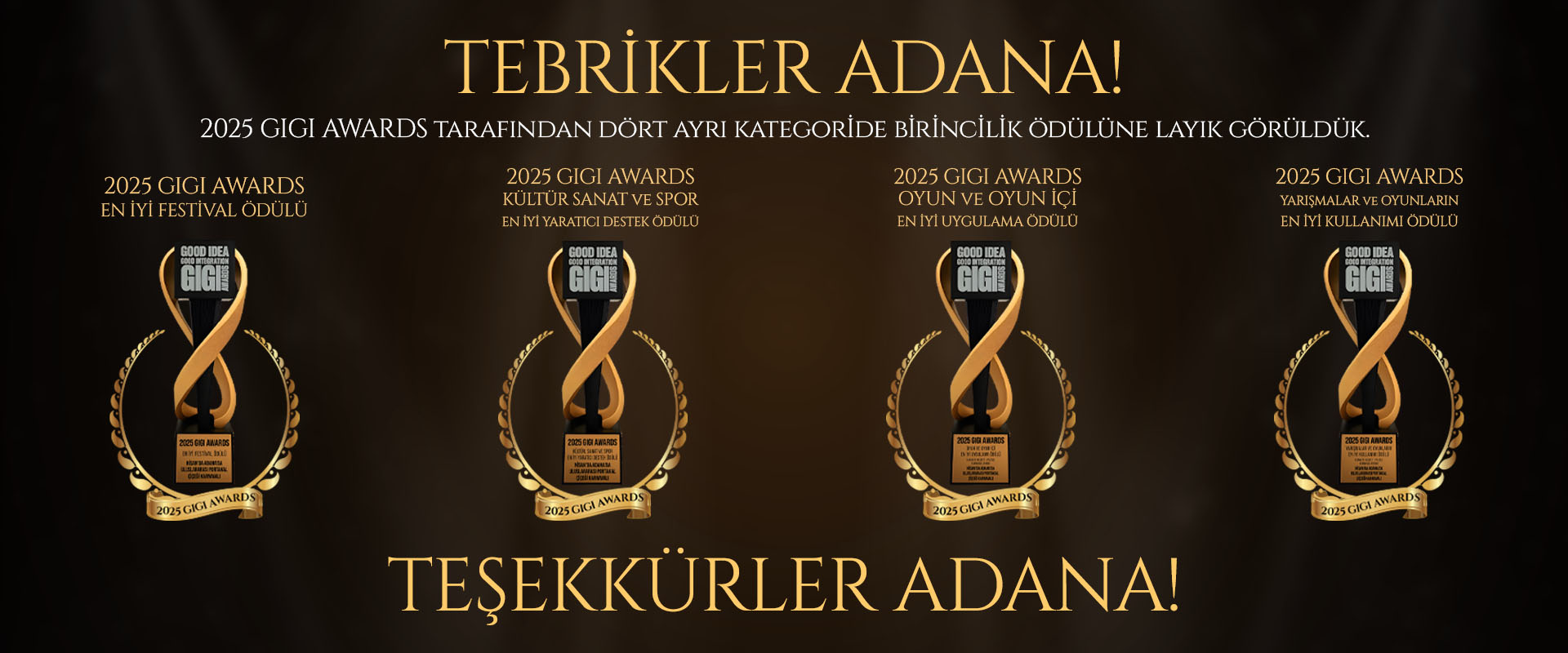 2025 GIGI  Awards | Nisan'da Adana'da