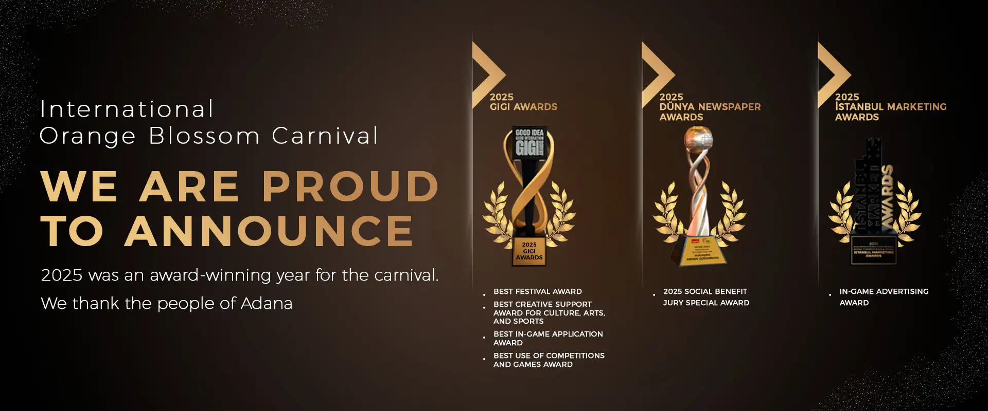 Karnaval 2025 Ödülleri EN | Nisan'da Adana'da