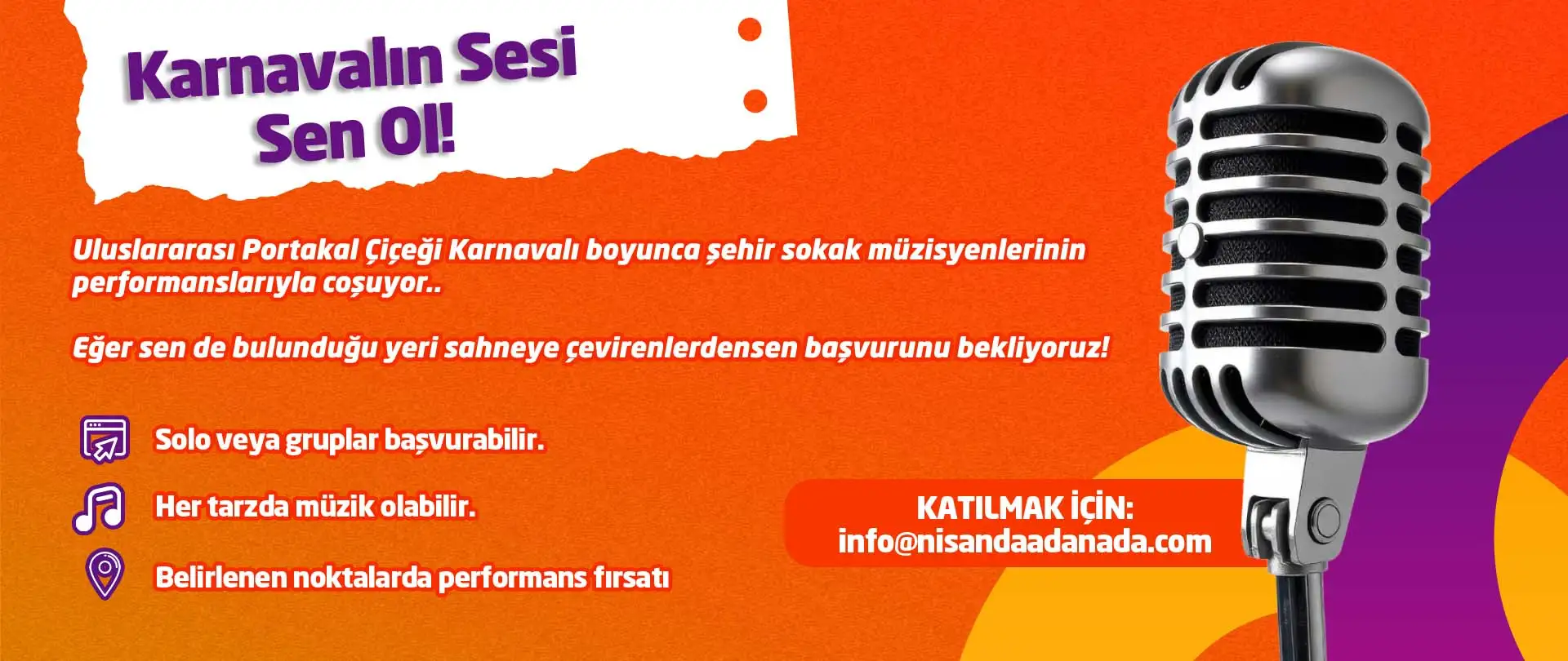 Karnavalın Sesi Ol | Adana Portakal Çiçeği Karnavalı